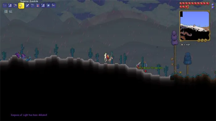 Image showing how to get the Terraprisma in Terraria. 