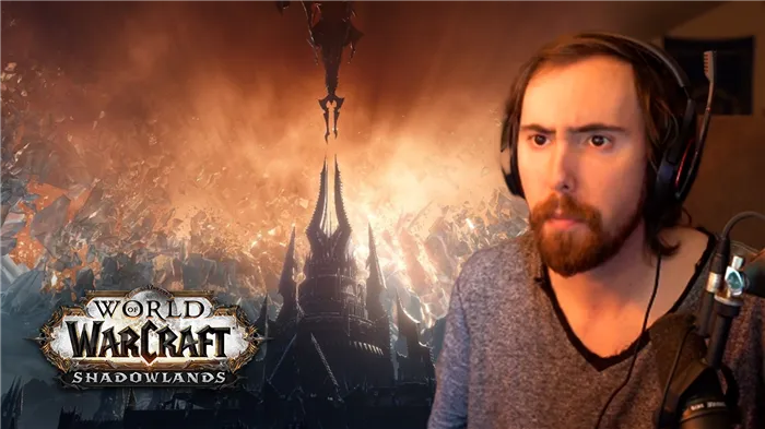 Один из самых популярных стримеров по World of Warcraft — Asmongold