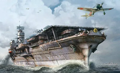 Авианосец в World of Warships