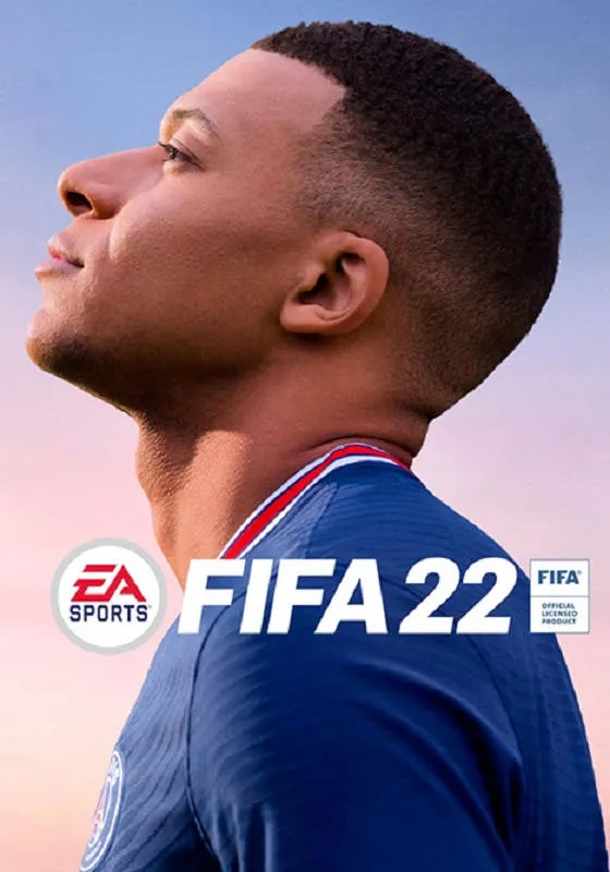 Обложка игры FIFA 22