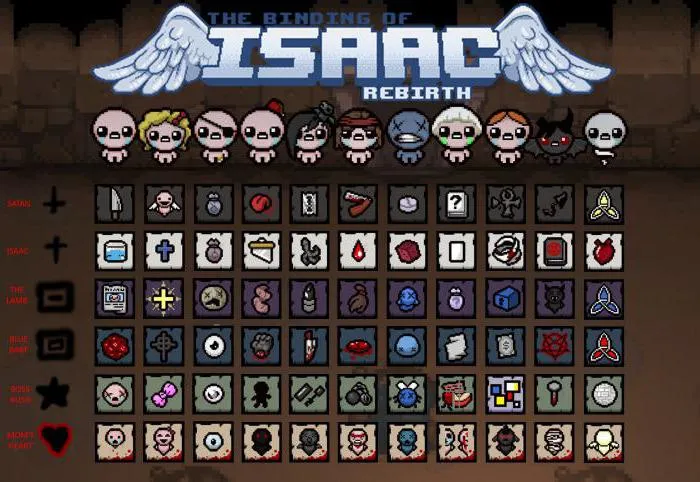 the binding of isaac rebirth читы 