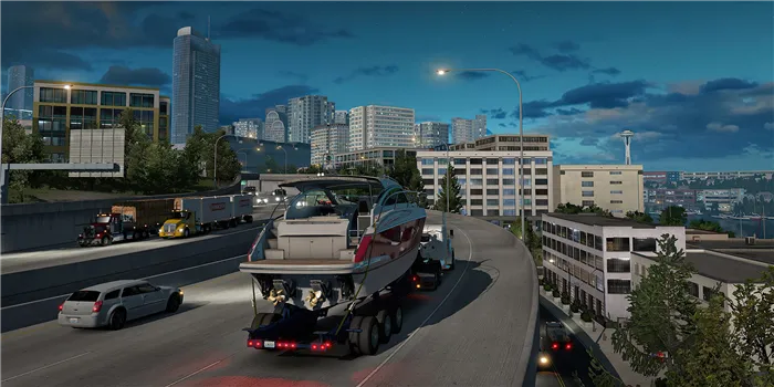 Магистральная дорога в Euro Truck Simulator 2