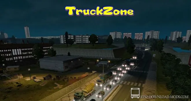 Скачать мод на увеличение трафика v.1.2 для Euro Truck Simulator 2 1.18 (трафик для ETS 2 1.18, ЕТС 2 1.18)