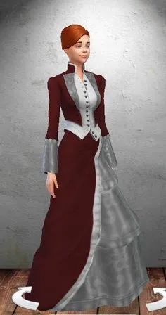 Victorian Dress #ts4_adult_fullbody #ts4_bacc_human Эдвардианская Мода, Красивые Знаменитости