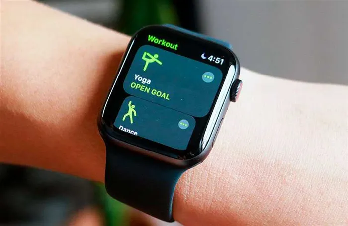 Apple Watch SE фитнес