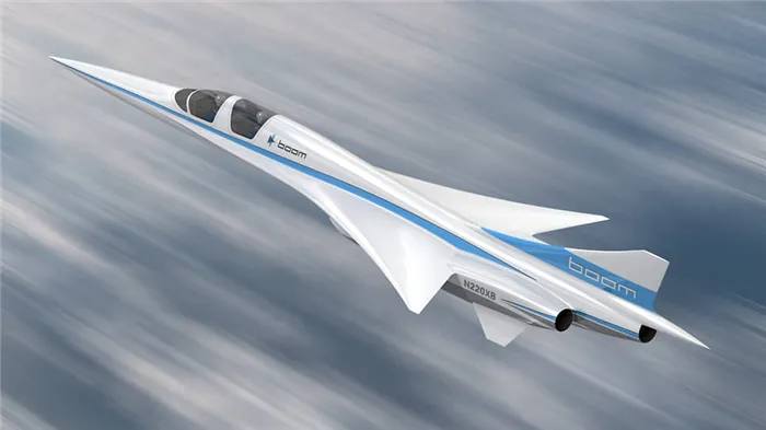 Экспериментальный сверхзвуковой самолет XB-1 Baby Boom от компании Boom Technology