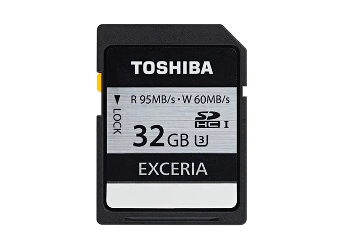 Toshiba EXCERIA UHS-I U3 32 Gb