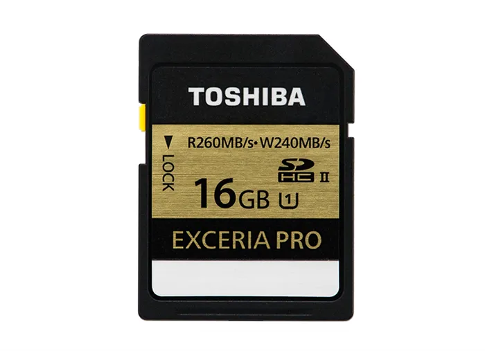 Toshiba EXCERIA PRO UHS-II 16GB