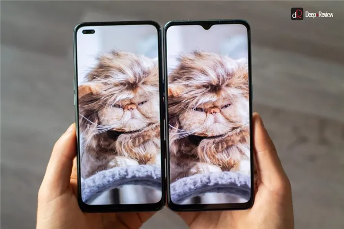 сравниваем экраны oppo reno4 lite и reno3 