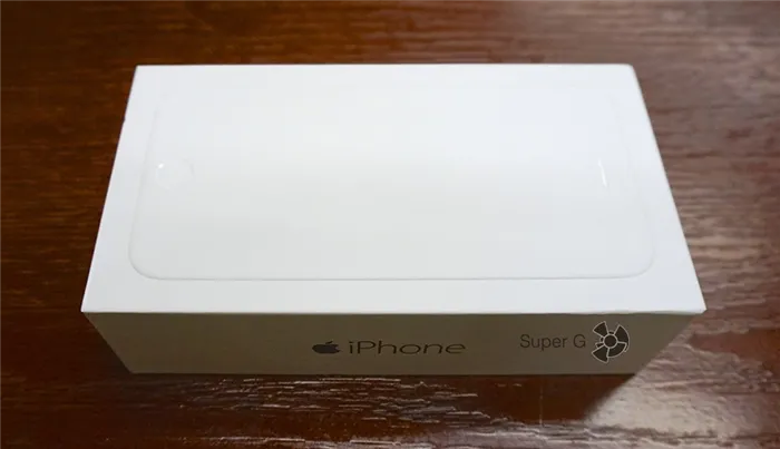 Коробка iPhone 6