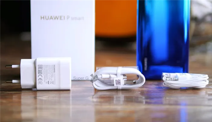 Комплектация Huawei P Smart 2019