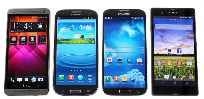 Сравнение телефонов с Samsung Galaxy S4