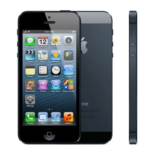 Вид спереди, сзади и сбоку iPhone 5
