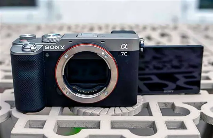 Sony a7C экран