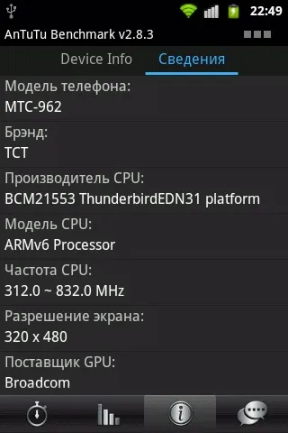 Чип Broadcom Thunderbird – один из немногочисленных представителей поколения ARM11, который до сих пор применяется в Android-смартфонах