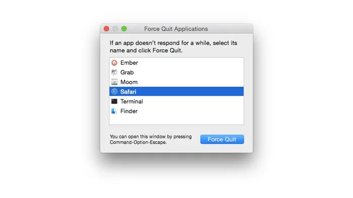 Как исправить зависший Mac: принудительно закрыть зависшее приложение macOS