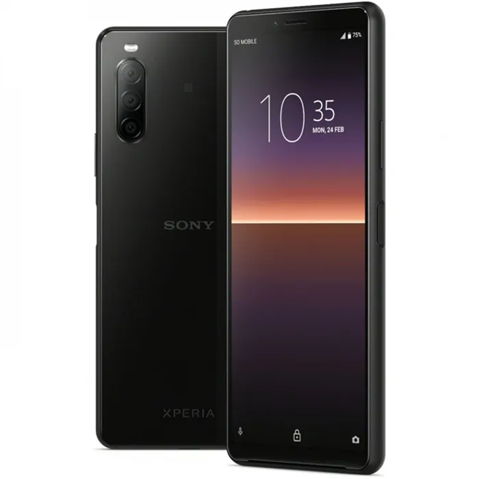 Купить смартфон Sony Xperia 10 II Dual Black в Санкт-Петербурге по выгодной цене с гарантией и доставкой