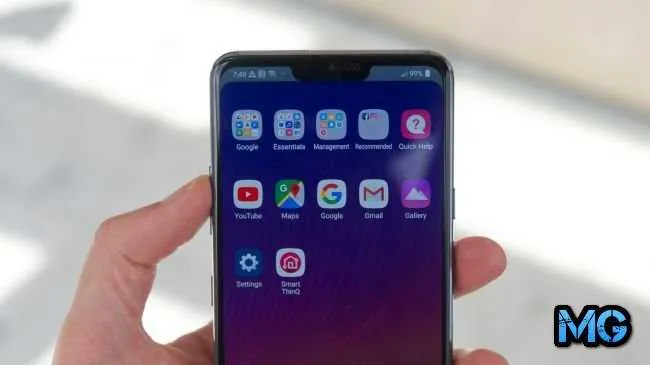 Дизайн LG G7 ThinQ