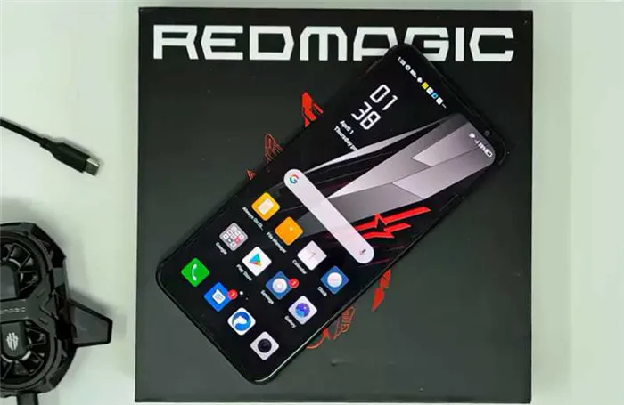 Nubia Red Magic 6 распаковка