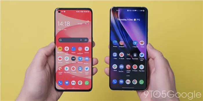 ColorOS 12 and OxygenOS 12