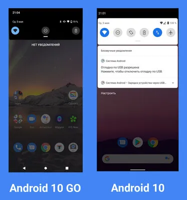 Обычный Android против упрощённого Android Go для дешёвых смартфонов: в чем различия