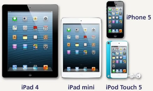 Отличия между iPod и IPad