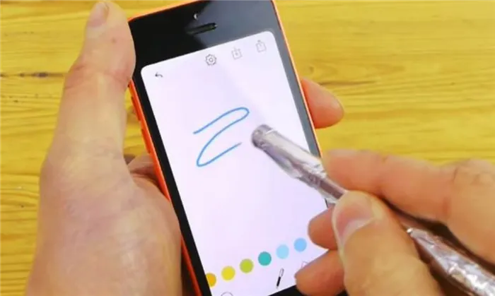 как сделать стилус для телефона своими руками