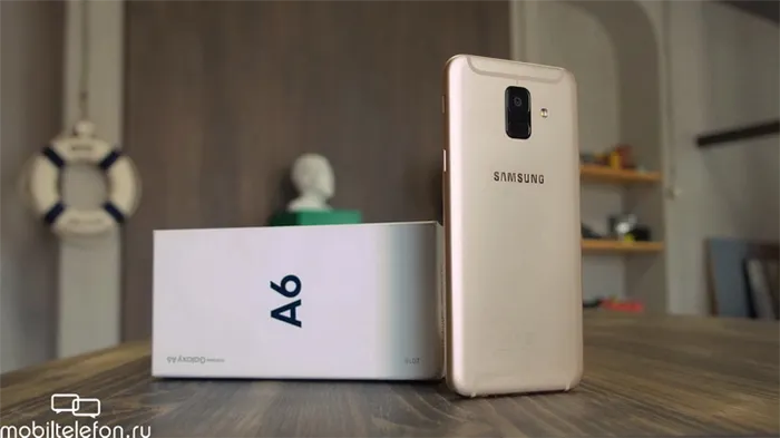 Обзор Samsung Galaxy A6