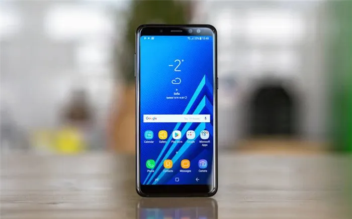 Samsung Galaxy A6 экран