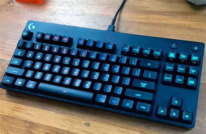 Logitech G Pro подсветка