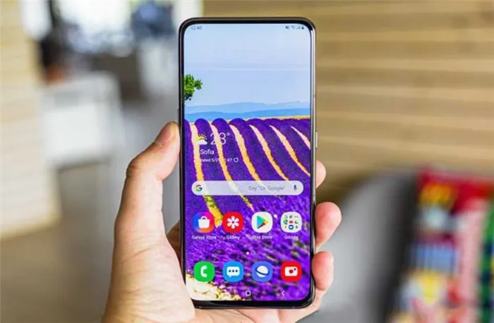 Samsung Galaxy A80 дисплей