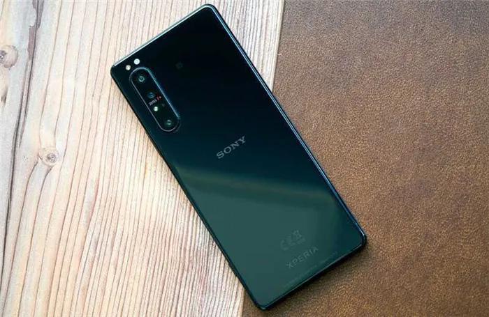 Sony Xperia 1 II дизайн