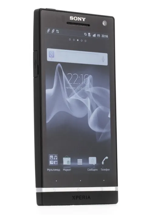 Sony Xperia S — лицевая сторона