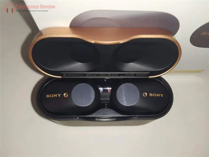 Дизайн Sony WF-1000XM3