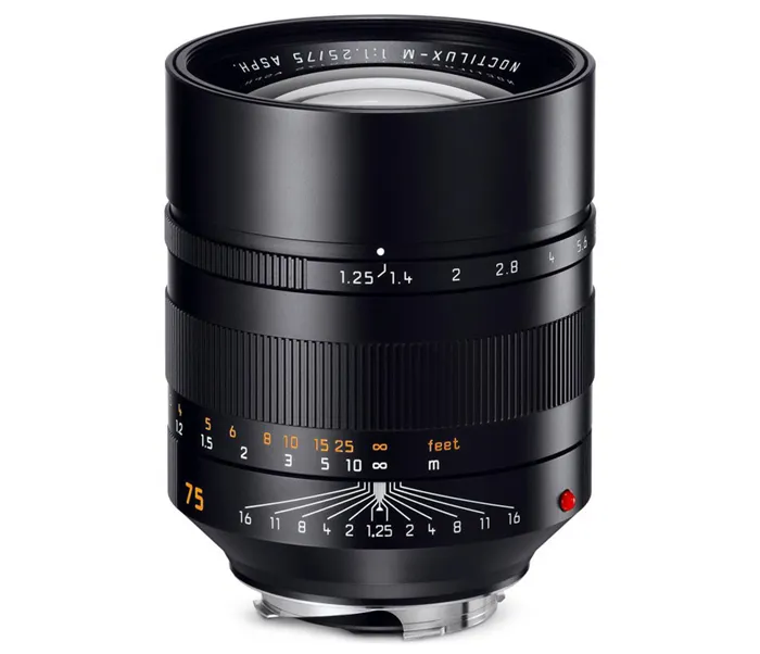Leica Noctilux-M 75mm f/1.25 Aspherical