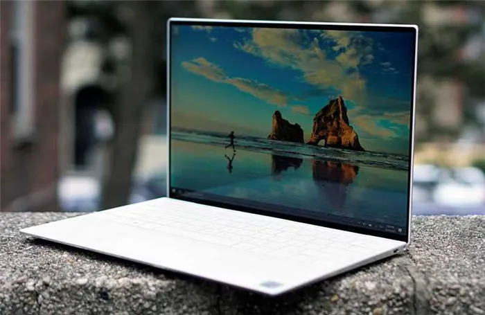 Dell XPS 13 (2020) экран