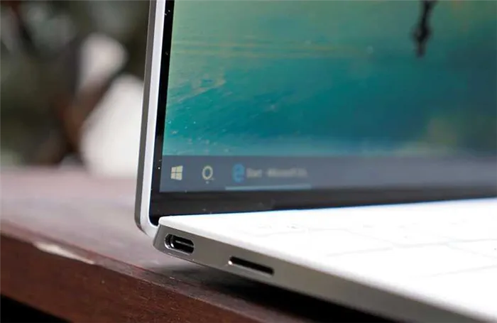 Порты Dell XPS 13 (2020)