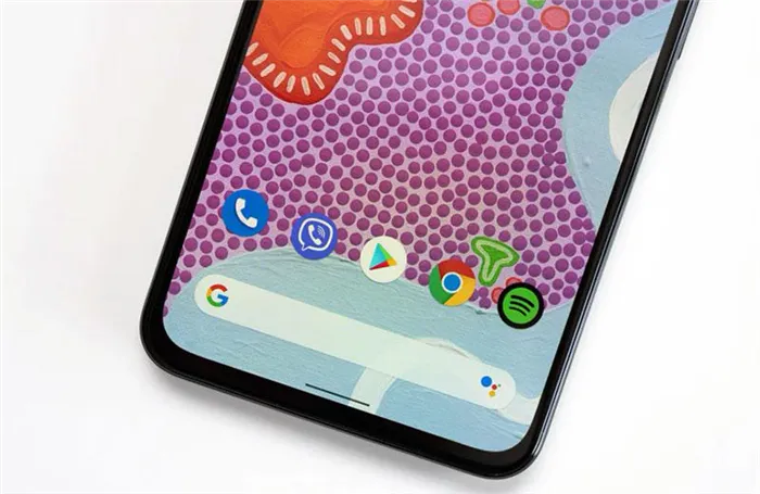 Google Pixel 5a 5G рамки экрана