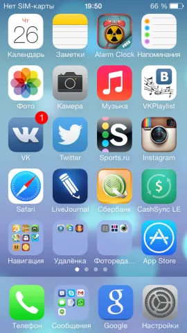 Тыловая сторона iPhone 5s