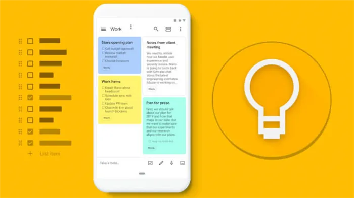 Зачем вам нужен Google Keep