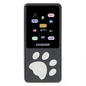 Digma S4 8 GB хороший дешёвый mp3 плеер