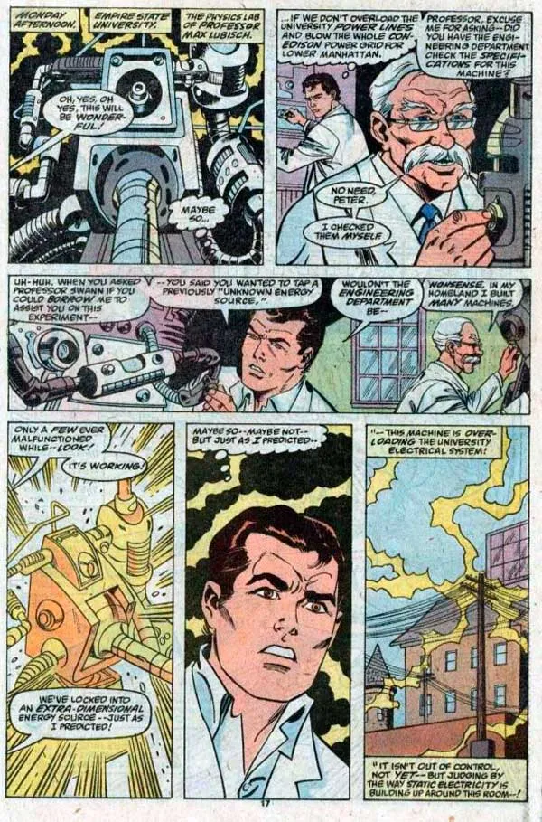 Питер Паркер, Капитан Вселенная, Питер Паркер (Земля-91110), Космический Человек-паук