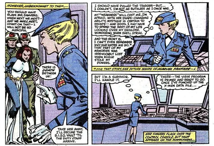 Капитан Марвел в комиксе 20.