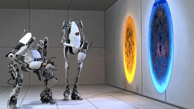 В Portal 2 есть очень интересная функция совместной работы