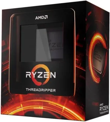 amd ryzen threadripper 3990x, коробка