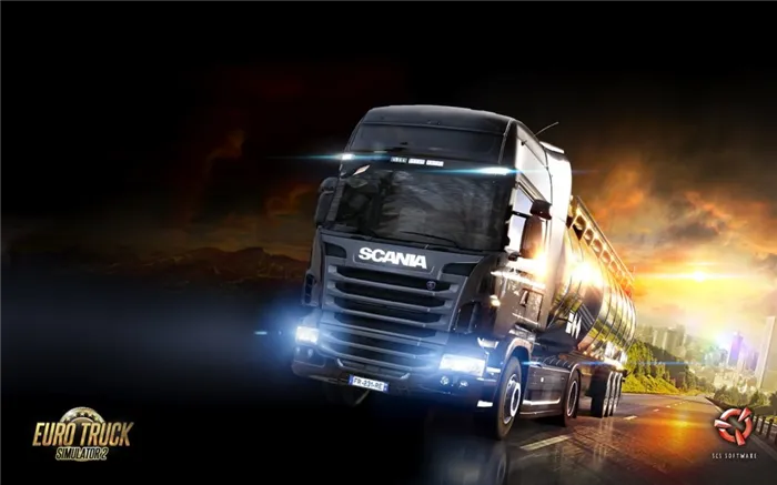 Euro Truck Simulator 2 лучшие игры для маломощных ПК