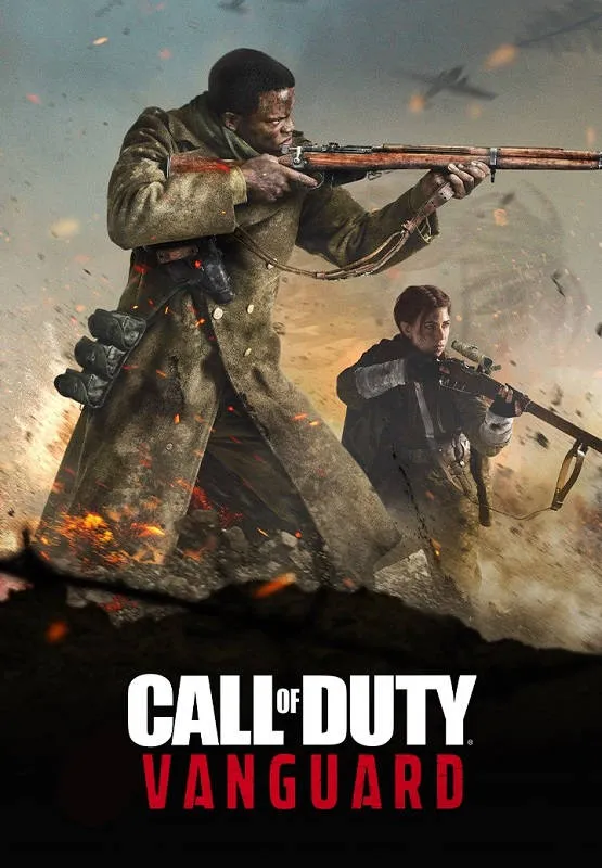 Обложка игры Call of Duty: Vanguard.