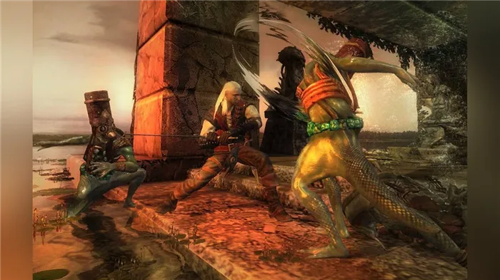 Сражения, вдохновленные Diablo, были слабым местом первой игры в серии франшизы Ведьмак