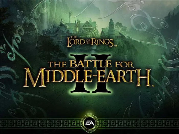 Обложка игры Lord of the Rings: The Battle for Middle-earth II