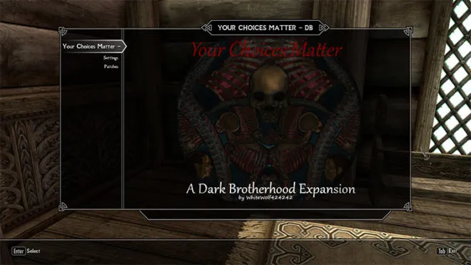 Твой выбор имеет значение - Расширенное Темное Братство